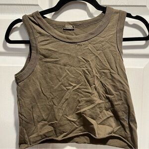 Brandy Melville Olive Tank Top